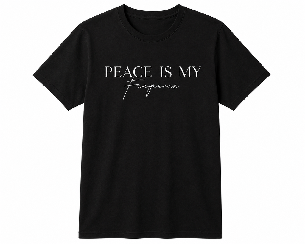 Peace Is My Fragrance Premium Crew-Neck Tee
