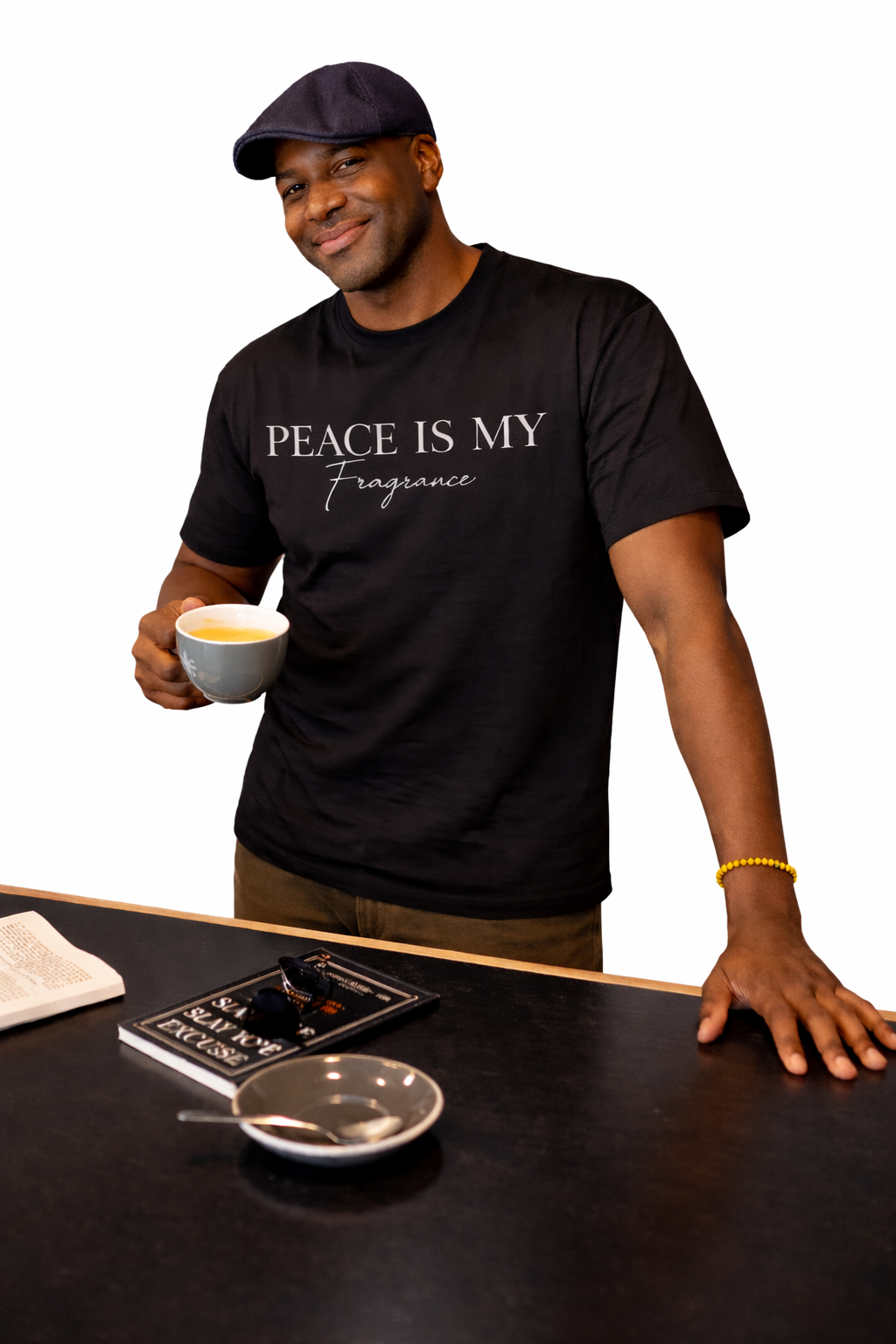 Peace Is My Fragrance Premium Crew-Neck Tee