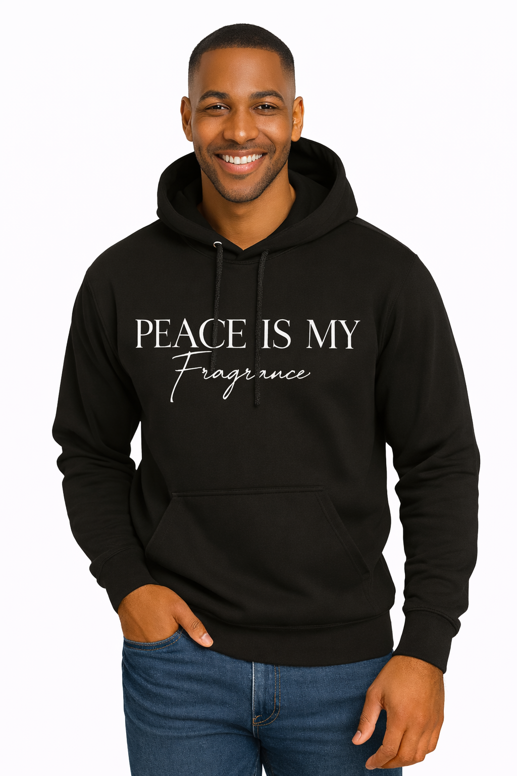 Peace Is My Fragrance Unisex Lounge Hoodie (Unisex)