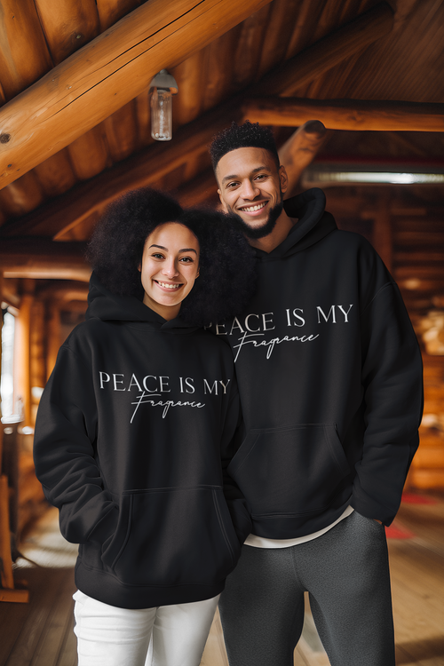 Peace Is My Fragrance Unisex Lounge Hoodie (Unisex)